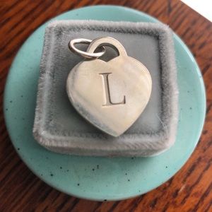 Tiffany and Co. Alphabet Heart tag charm